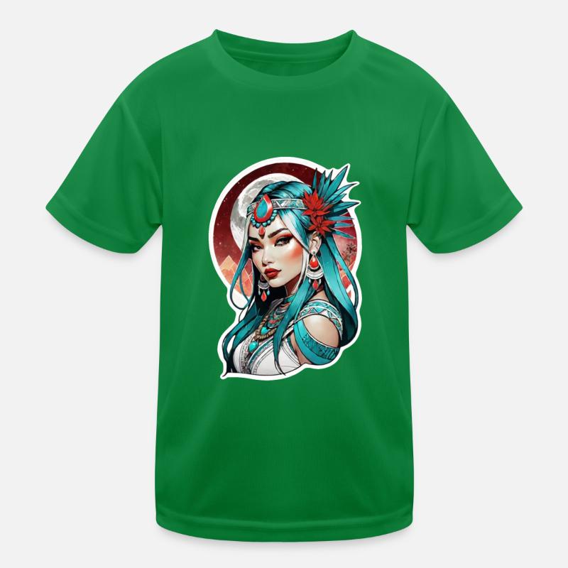 princesse indienne - aztek T-shirt sport Enfant