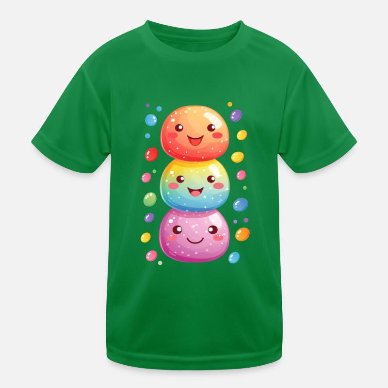 Fasnachtsfreude mit Konfetti Kinder Funktions-T-Shirt