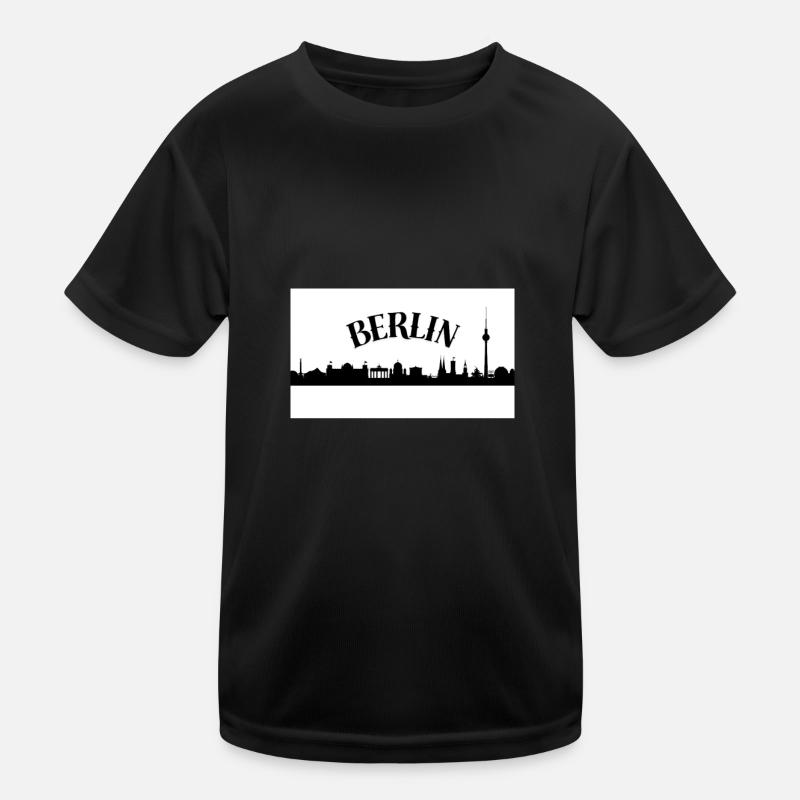 Berlin Syline Kinder Funktions-T-Shirt