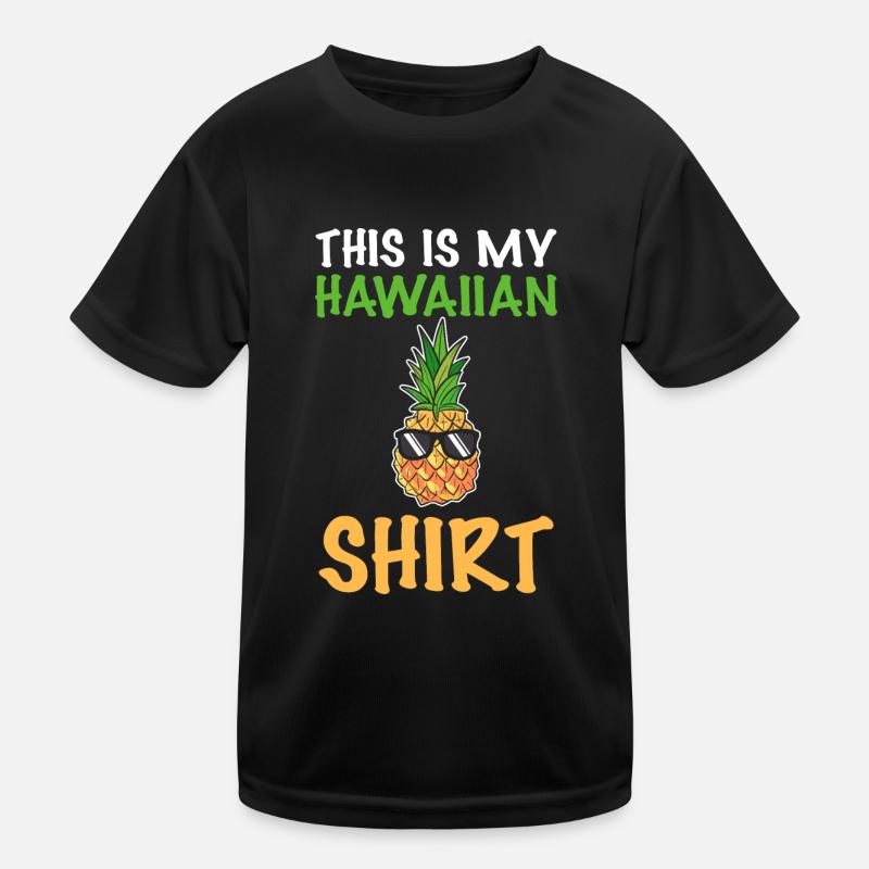 Ananas Kinder Funktions-T-Shirt
