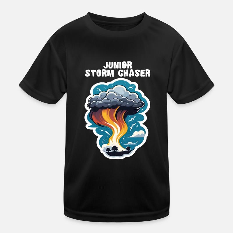 Junior Storm Chaser Storm Chaser Kids Storm Chaser Kids Functional T-Shirt