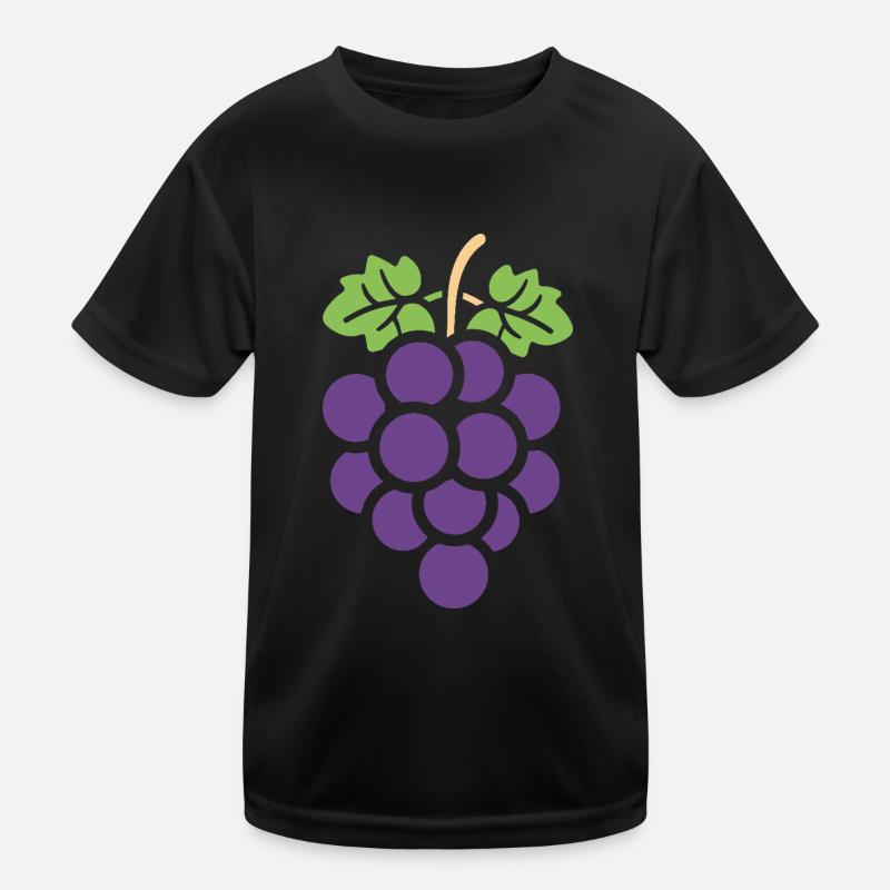 Weintraube Kinder Funktions-T-Shirt