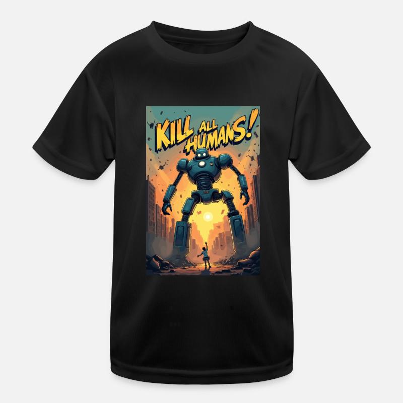 Apokalypse Kinder Funktions-T-Shirt