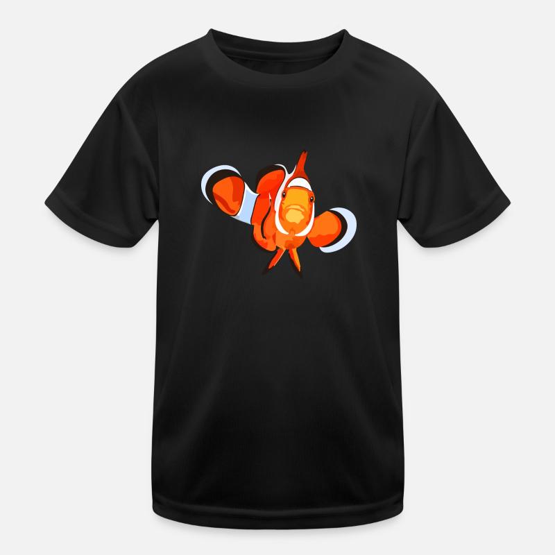 Poisson-clown Anémone Poisson Cool Fish Aquarium T-shirt sport Enfant