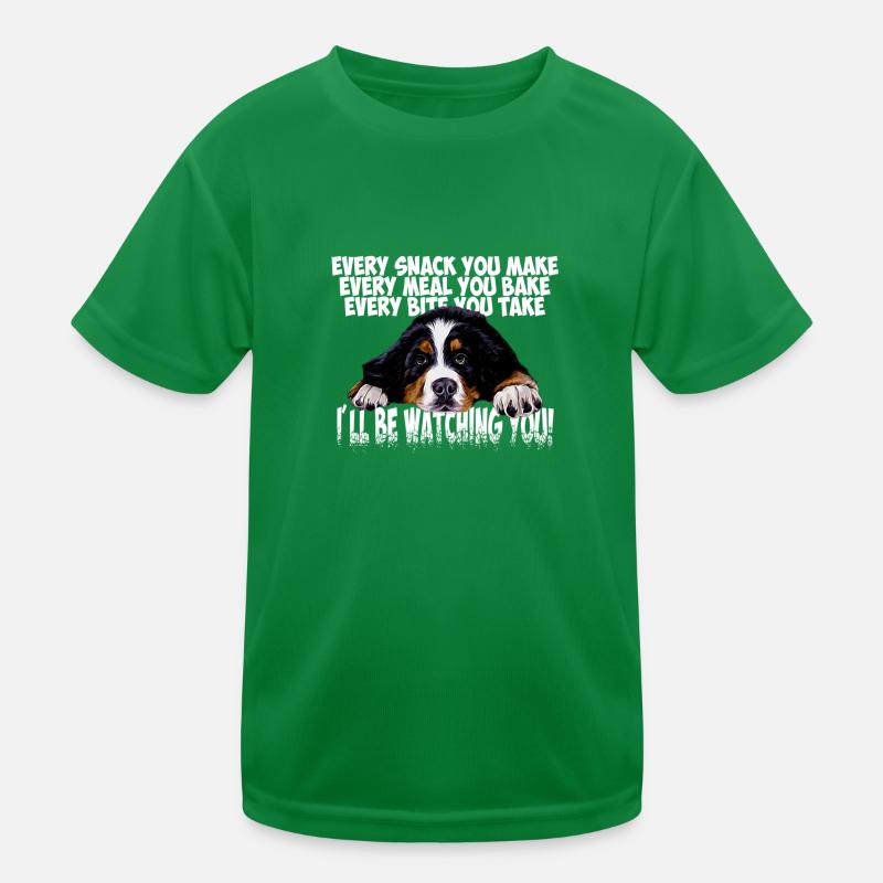 Berner Sennenhund Kinder Funktions-T-Shirt