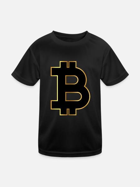 Bitcoin Trading Crypto Stocks - Kids Functional T-Shirt - black