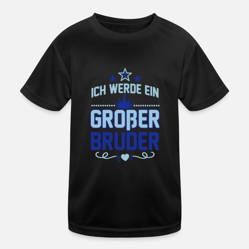 Je suis un grand frère - grossesse-bébé T-shirt sport Enfant