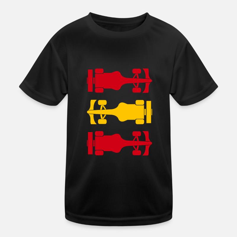 Formula Spanien Formel Racing Kinder Funktions-T-Shirt