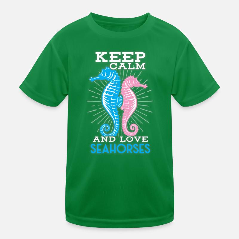 Seepferd Kinder Funktions-T-Shirt