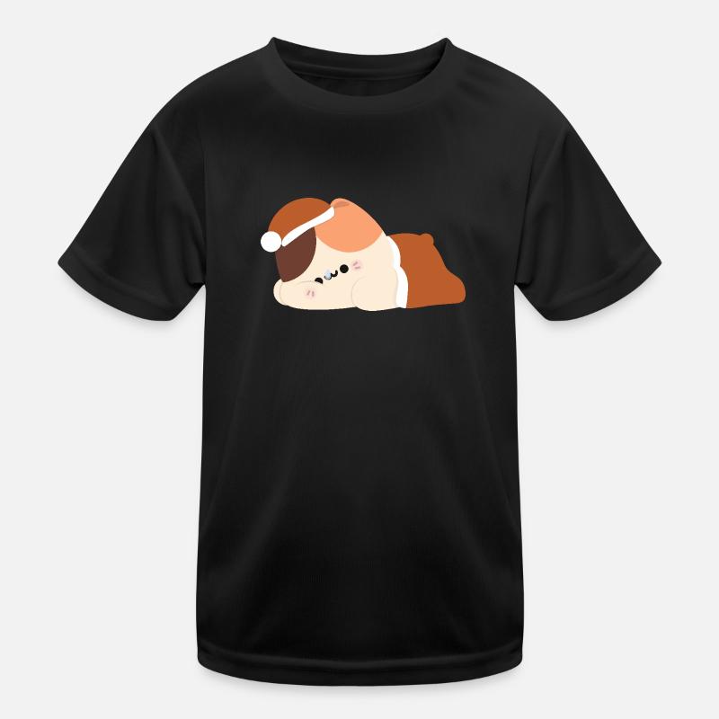 Müde Schildkrötenkatze Kinder Funktions-T-Shirt
