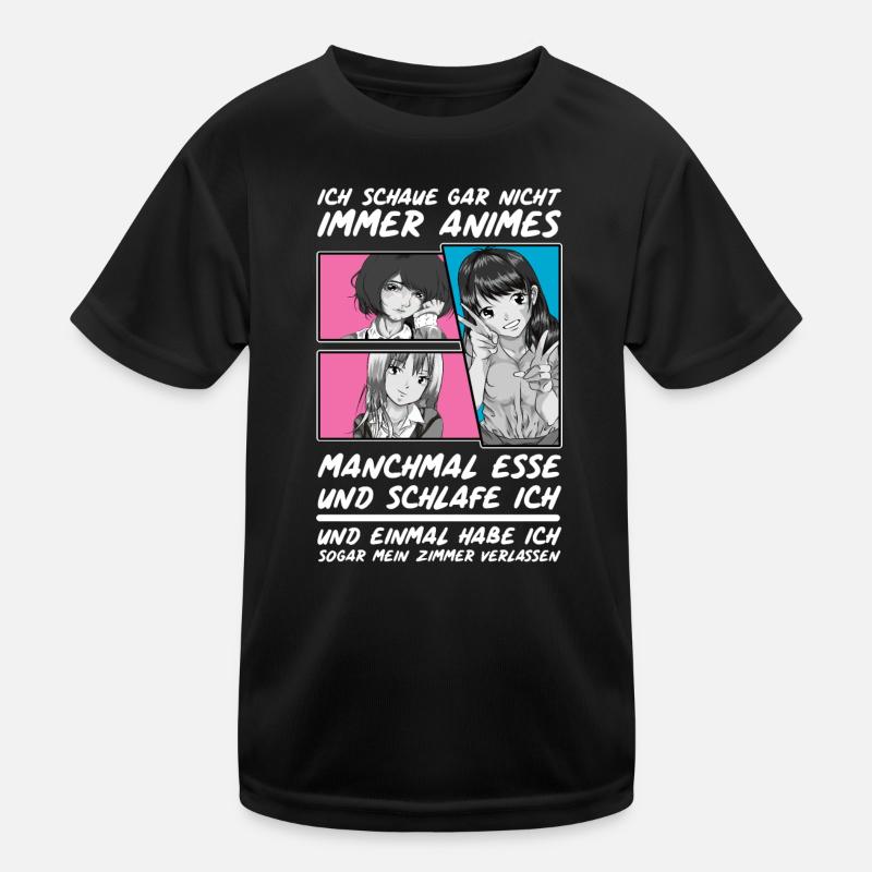 Anime Kinder Funktions-T-Shirt