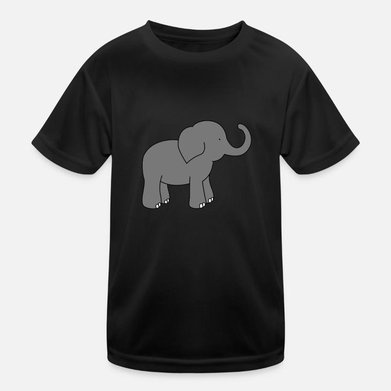 Elefant Kinder Funktions-T-Shirt