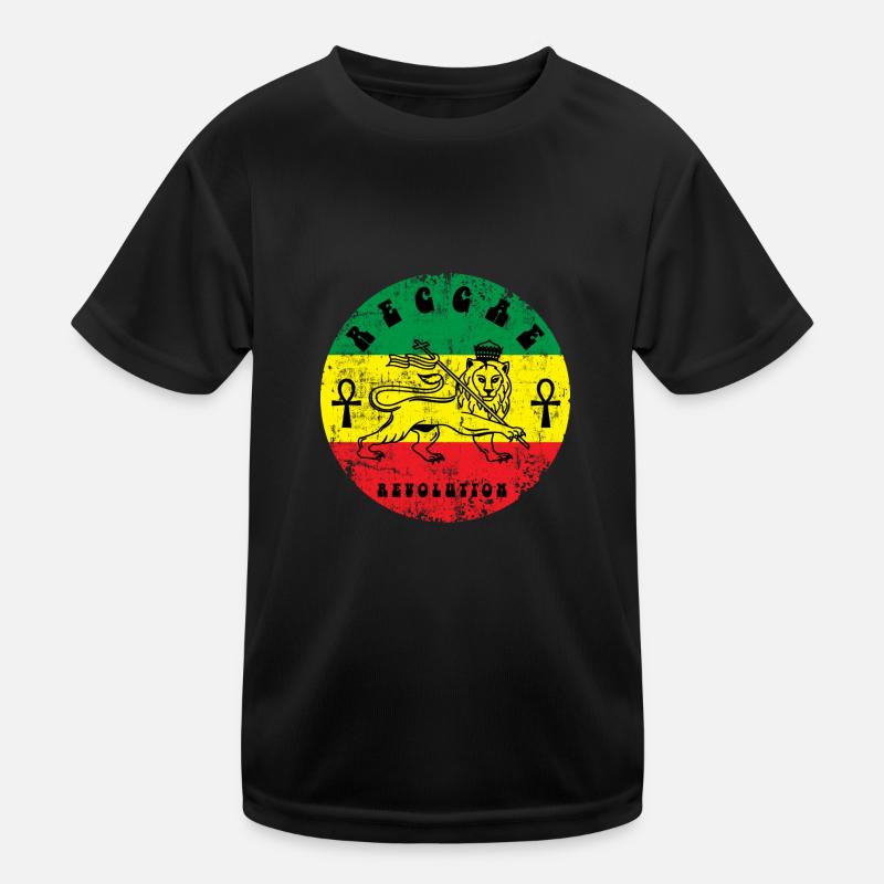 Reggae Kinder Funktions-T-Shirt