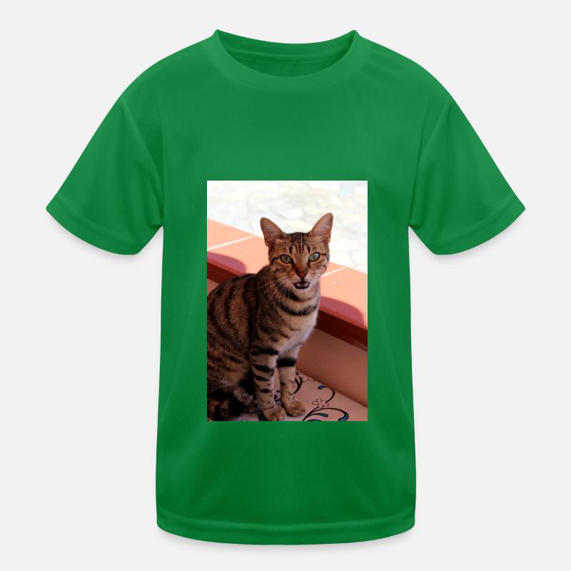 Katze, Kätzchen Kinder Funktions-T-Shirt