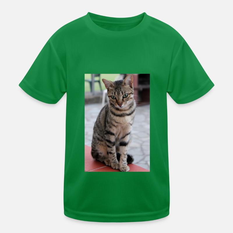 Katze, Kätzchen Kinder Funktions-T-Shirt
