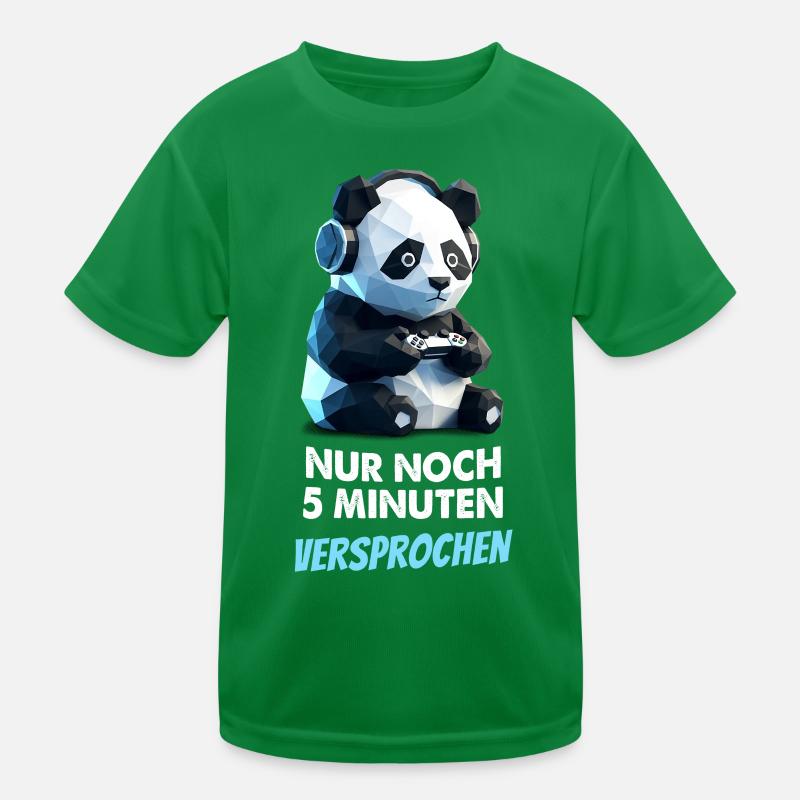 Gaming Panda - Plus que 5 minutes T-shirt sport Enfant