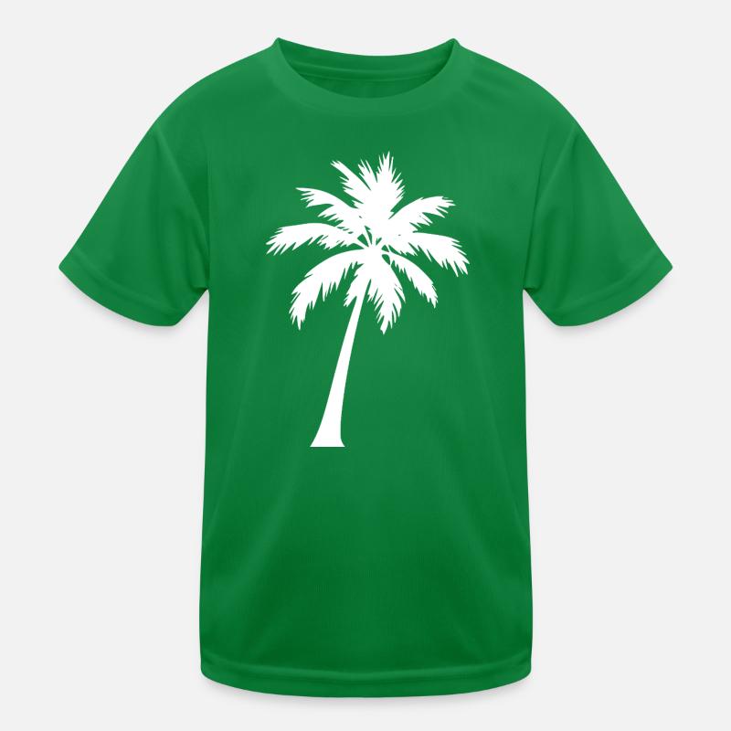 Personalize your own palm tree template Kids Functional T-Shirt