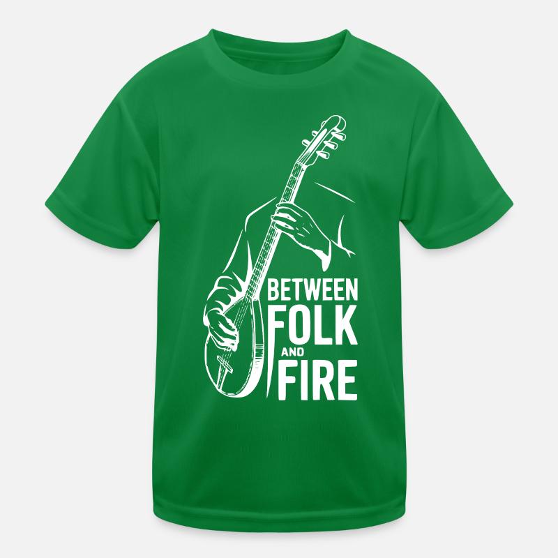Tambura - Between Folk and Fire - Balkan Music Kids Functional T-Shirt