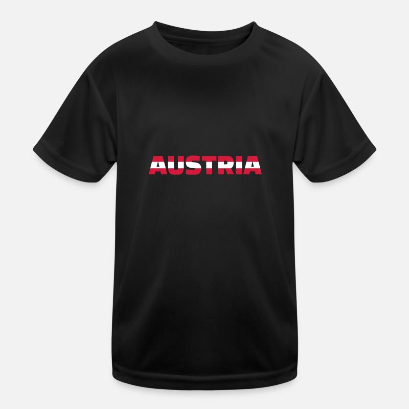 Austria T-shirt sport Enfant