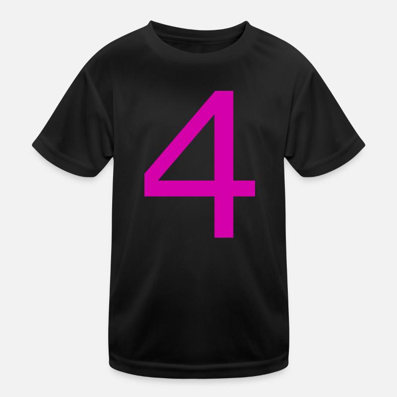 4 Kinder Funktions-T-Shirt