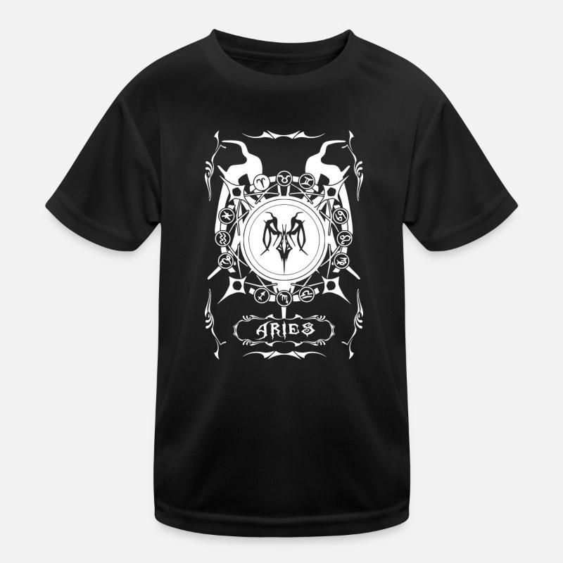 ARIES Signe Zodiaque bélier T-shirt sport Enfant