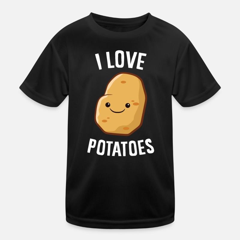 Pomme de terre - J’adore les pommes de terre T-shirt sport Enfant