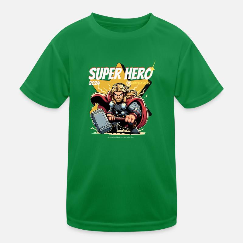 Super-héros T-shirt sport Enfant