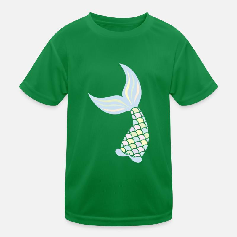 Meerjungfrau Kinder Funktions-T-Shirt