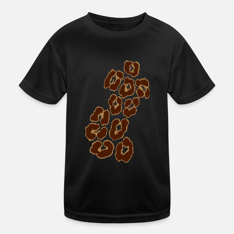 Leopard_V1 Kids Functional T-Shirt