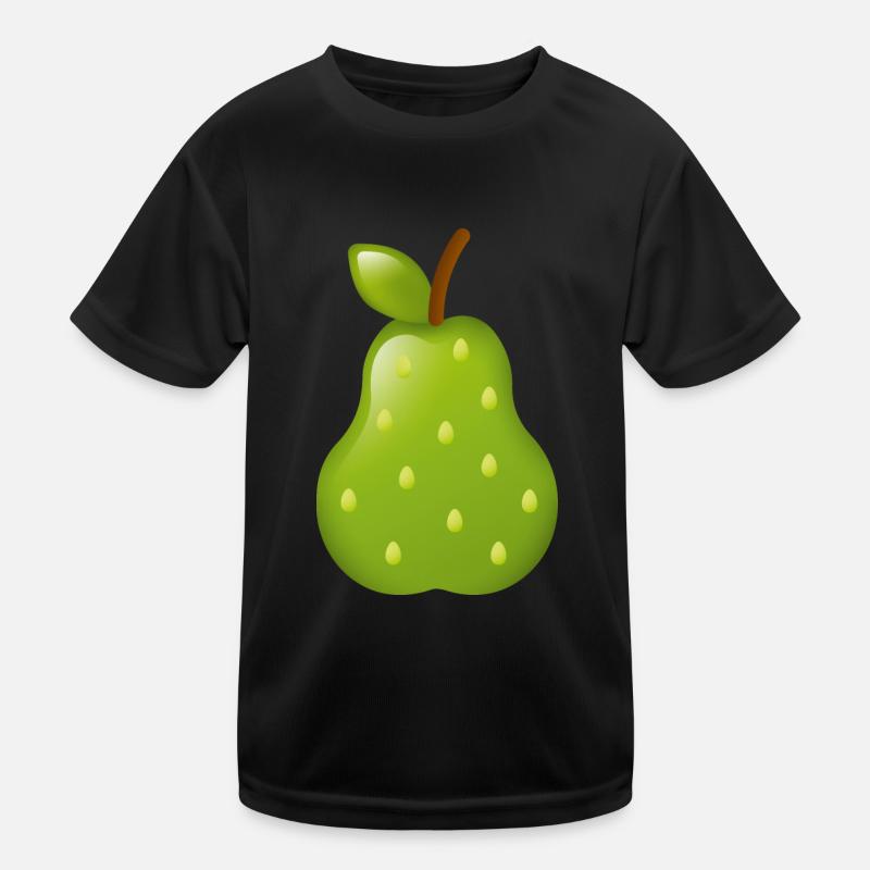 Smiley Pear Kinder Funktions-T-Shirt