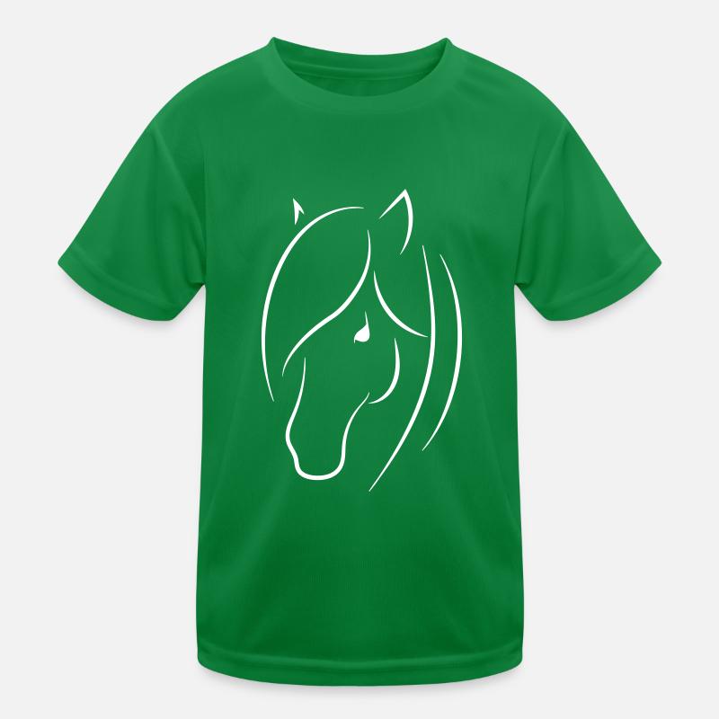 Tête de cheval T-shirt sport Enfant