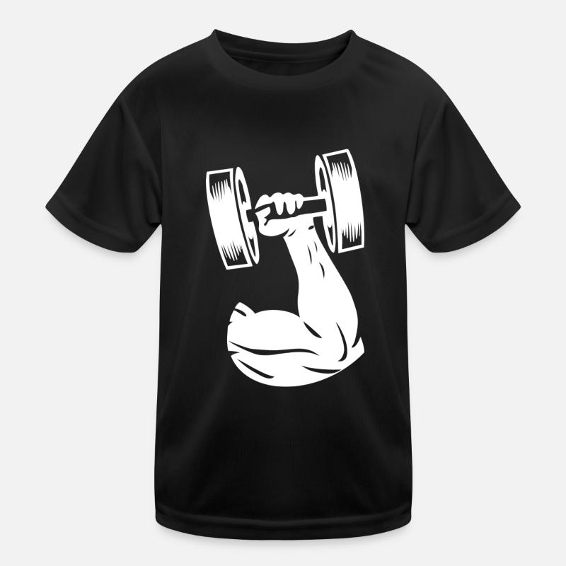 Gym Sport Kraftsport Kids Functional T-Shirt