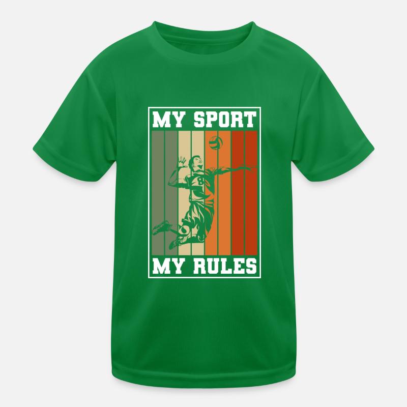 Sport Volley Block Team Kids Functional T-Shirt