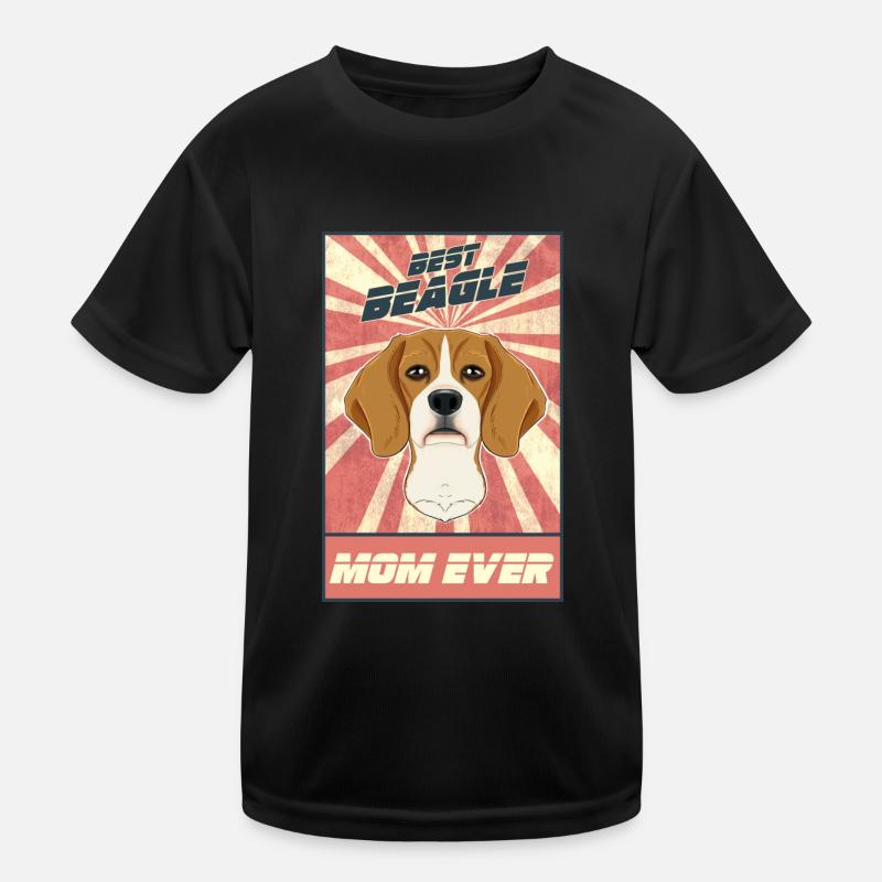 Meilleure maman Beagle Ever I Beagle Lover T-shirt sport Enfant