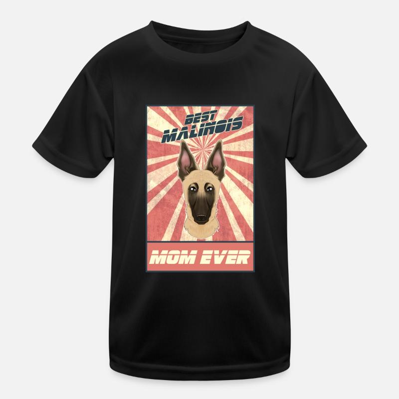 Meilleure maman malinois de tous les temps I Mechelaar Lover T-shirt sport Enfant