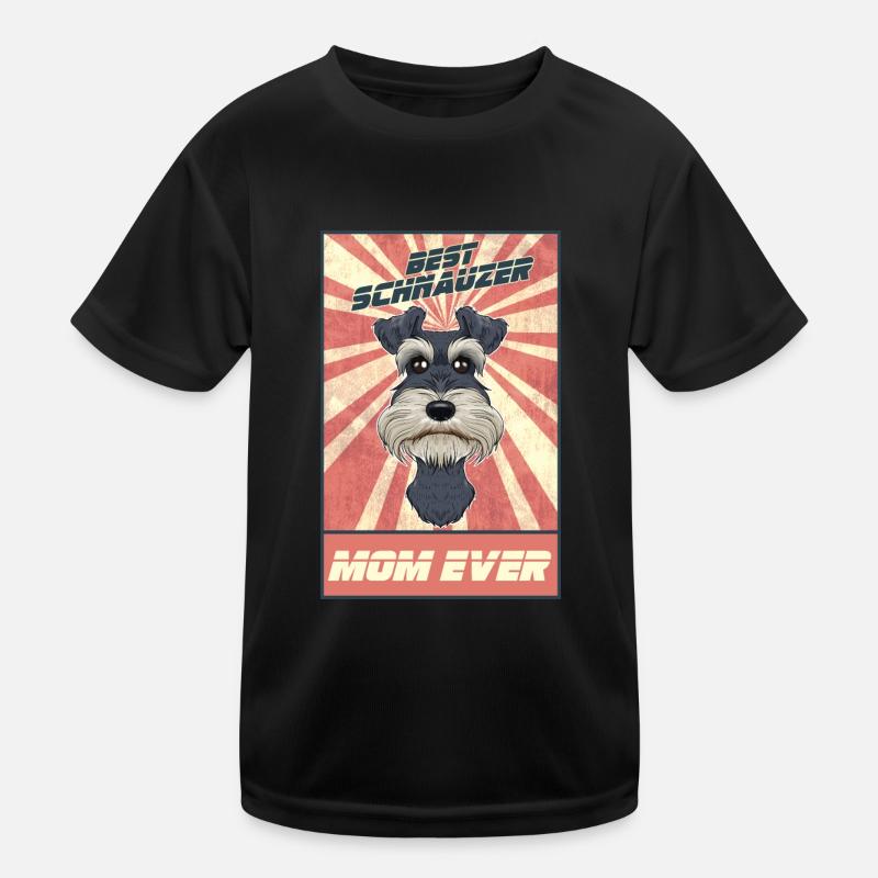 Meilleur Schnauzer miniature Maman Jamais I Schnauzer T-shirt sport Enfant