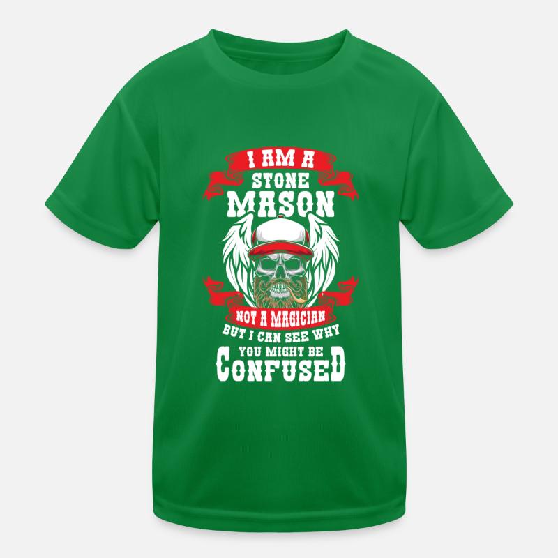 Maître de guilde des tailleurs de pierre T-shirt sport Enfant