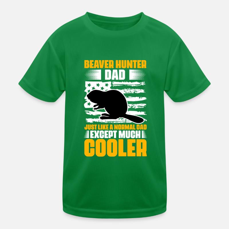 Awesome Beaver Hunter Dad Definition A Beaver Kinder Funktions-T-Shirt