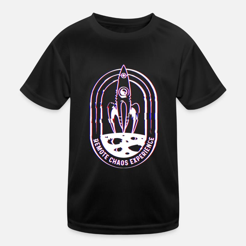 remote chaos experience - CCC Kongress Hacker RC3 Kinder Funktions-T-Shirt