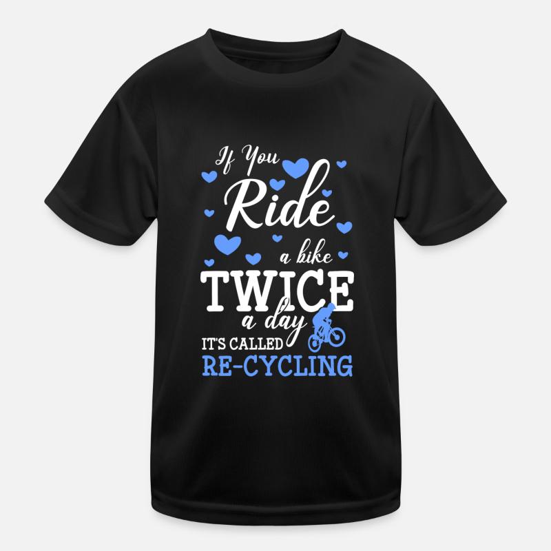 Bicycle Sporty Kids Functional T-Shirt