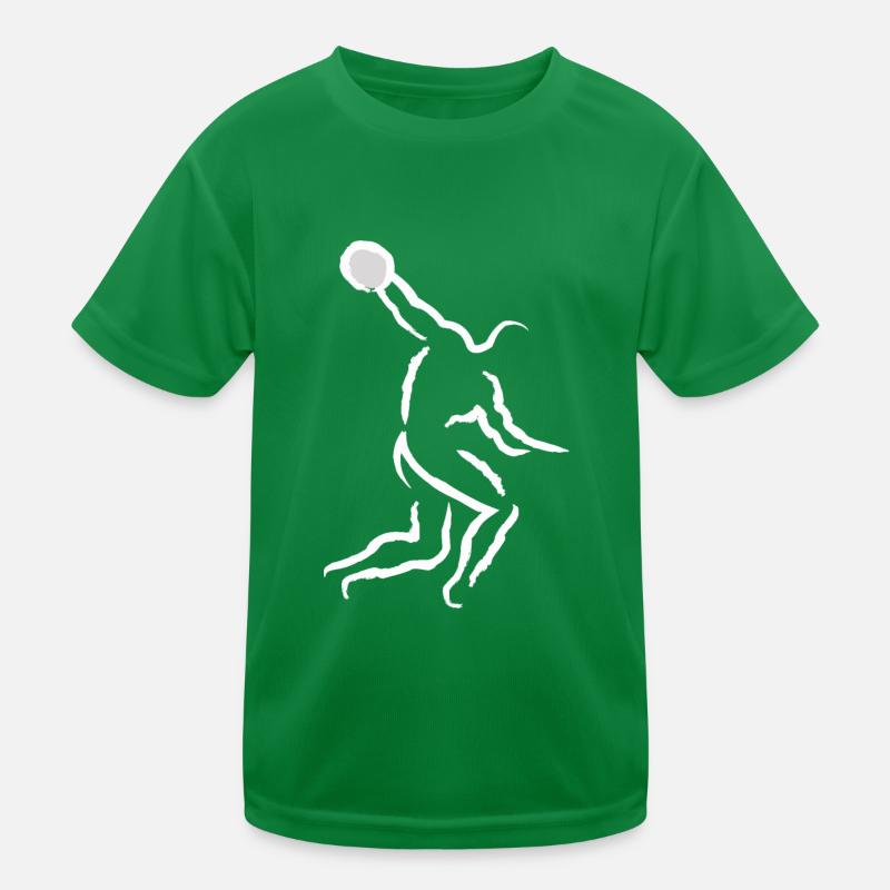 Throwing discus Kids Functional T-Shirt