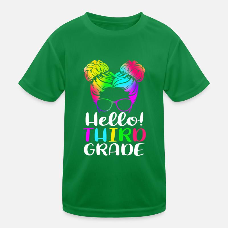 3rd Grade Kids Functional T-Shirt