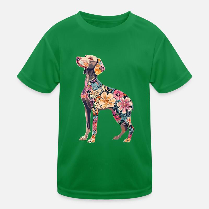 Weimaraner Kinder Funktions-T-Shirt