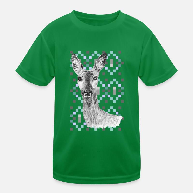 chevreuil T-shirt sport Enfant