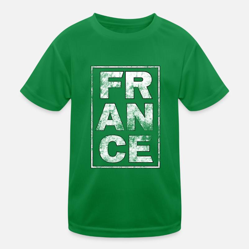 FRANKREICH Kinder Funktions-T-Shirt