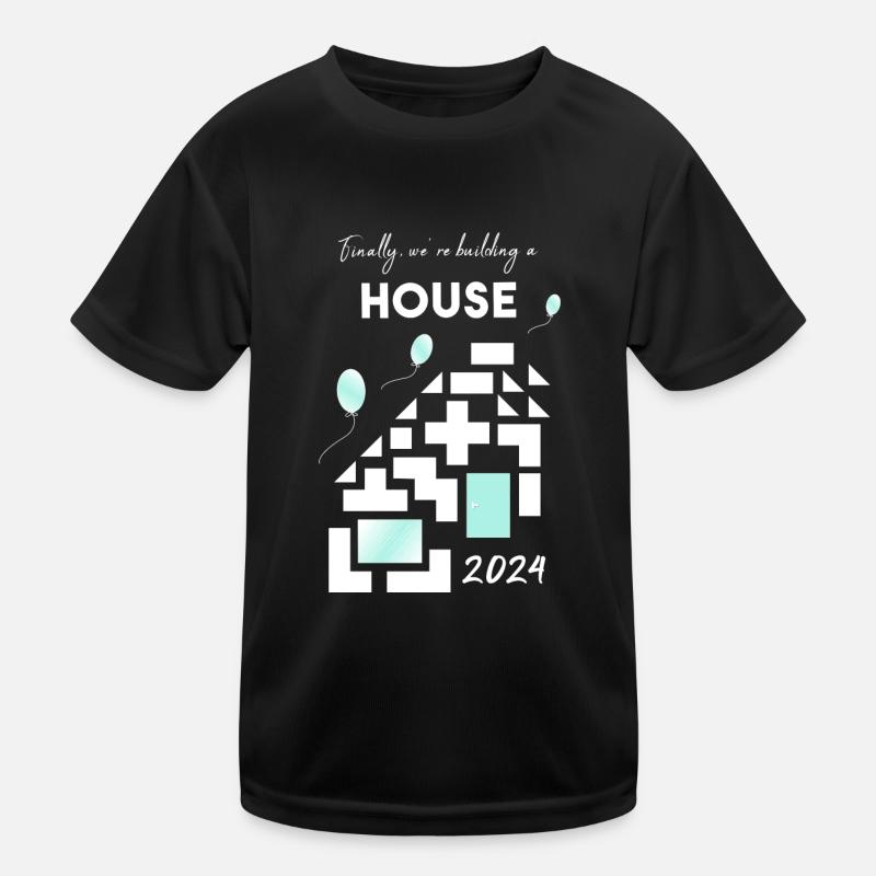 Construire une maison maison T-shirt sport Enfant