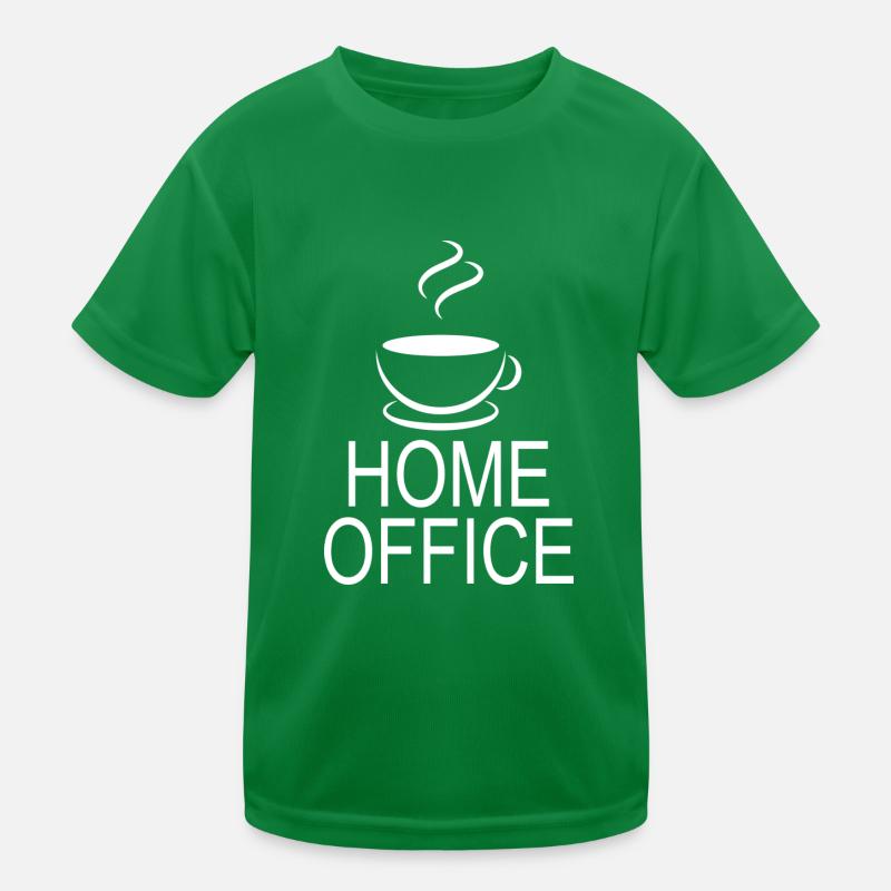 Home Office Work Kinder Funktions-T-Shirt