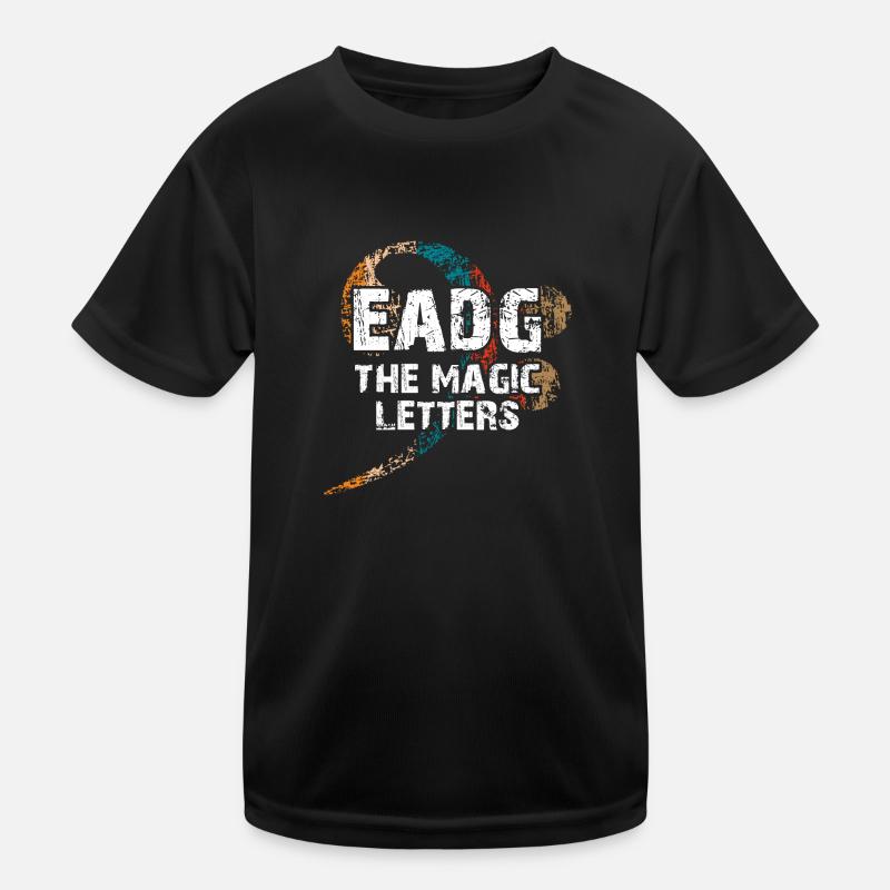 EADG les notes de basse magiques - design de basse cool T-shirt sport Enfant