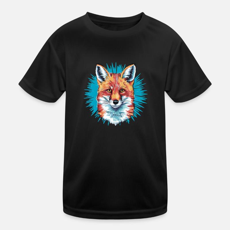 Fox - Illustration Kids Functional T-Shirt