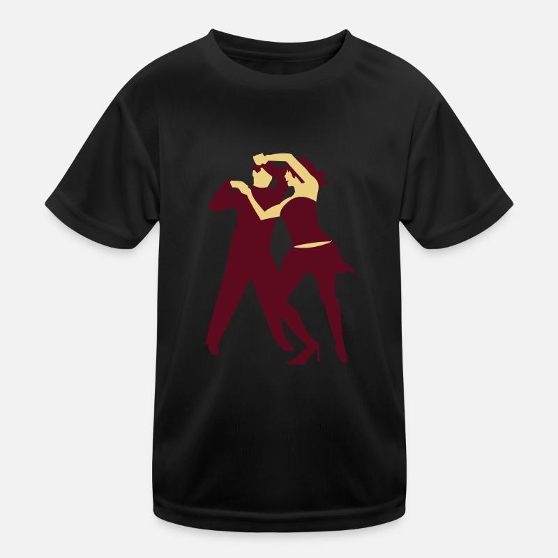 Salsa-Tänzer / salsa dancer (2c) Kinder Funktions-T-Shirt
